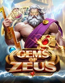Online Slot Games - Gems of Zeus