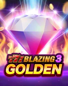 Online Slot Games - 777 Blazing 3 Golden