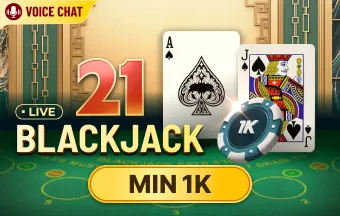 Popular Casino Games -  Blackjack MIN 1K