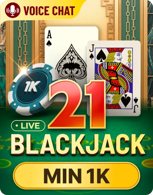 Popular Casino Games -  Blackjack MIN 1K