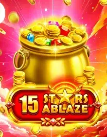 Online Slot Games - 15 Stars Ablaze
