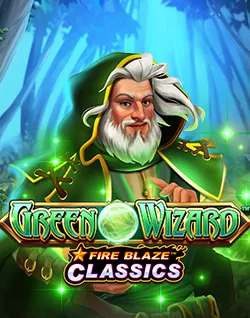 Popular Casino Games - Fire Blaze: Green Wizard