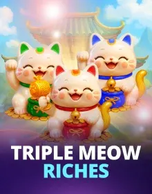 Online Slot Games - Triple Meow Riches