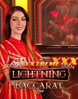 CasinoPlus Live Games - XXXtreme lightning Baccarat Online Casino