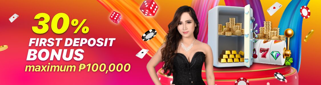 30% FIRST DEPOSIT BONUS